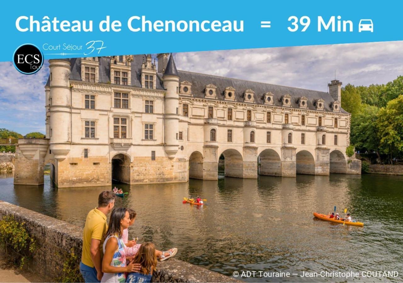 Le 6Eme Ciel De Gutenberg - Climatise Tours Exteriér fotografie